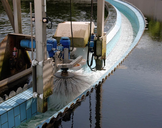 So sauber soll auch das Abwasser aus d...elangt, darber wird noch gestritten.   | Foto: Silke Kohlmann