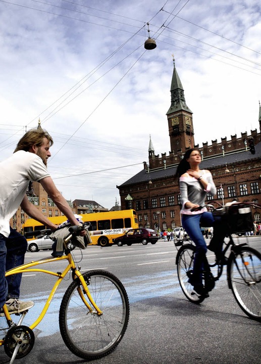 Die Hauptstadt der Radfahrer: Kopenhag... fahrradfreundlichste Stadt  Europas.   | Foto: Wonderful Copenhagen