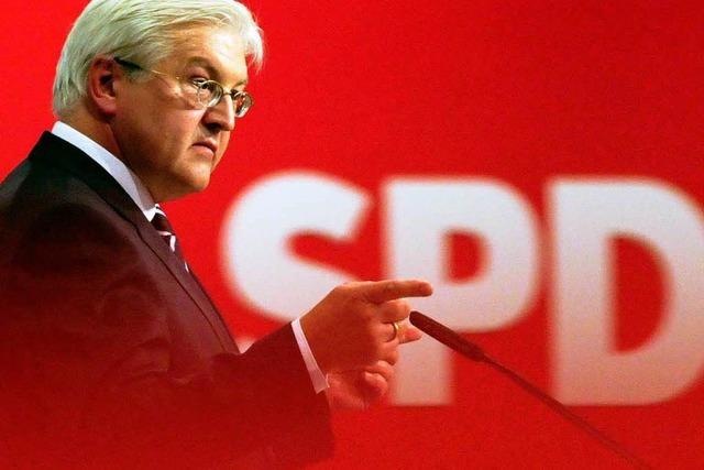 Steinmeier schwört Genossen auf Wahlkampf ein