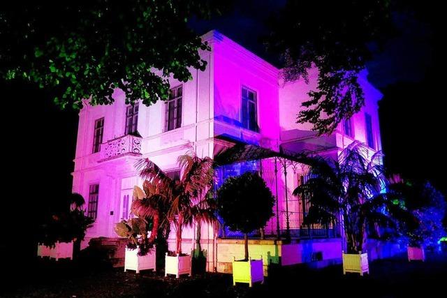 Lahrer Stadtpark in einem besonderen Licht