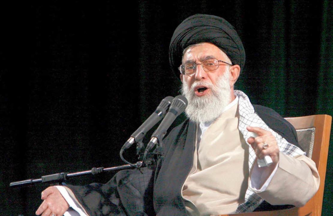 Der oberste Führer des Irans, Ajatollah Ali Chamenei  | Foto: dpa
