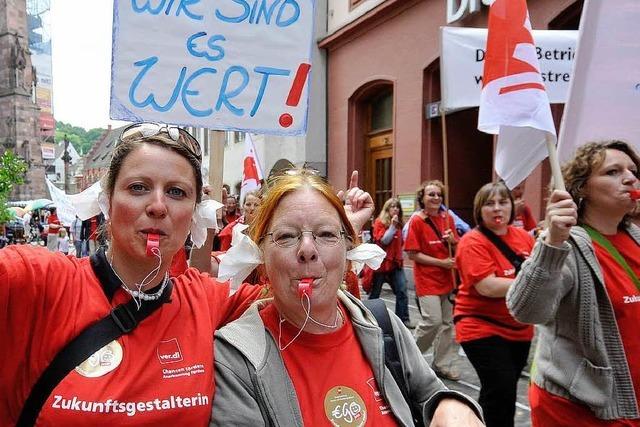 Fotos: Kita-Streik in Sdbaden