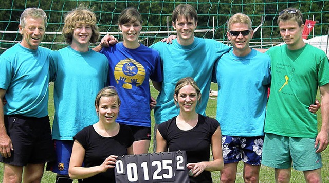 Das Britzinger  Volleyballteam   | Foto: Privat