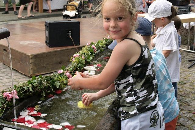 Wasserspa und viel Musik