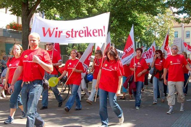 Kita-Streik in Offenburg