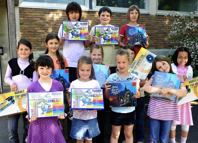 In der Grundschule Mietersheim gingen ...kes, Julian Mattern und Nico Bohnert.   | Foto: BZ