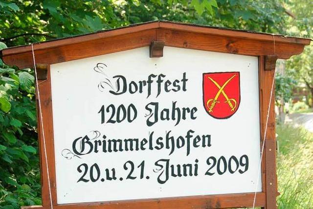 Grimmelshofen feiert 1200 Jahre Geschichte