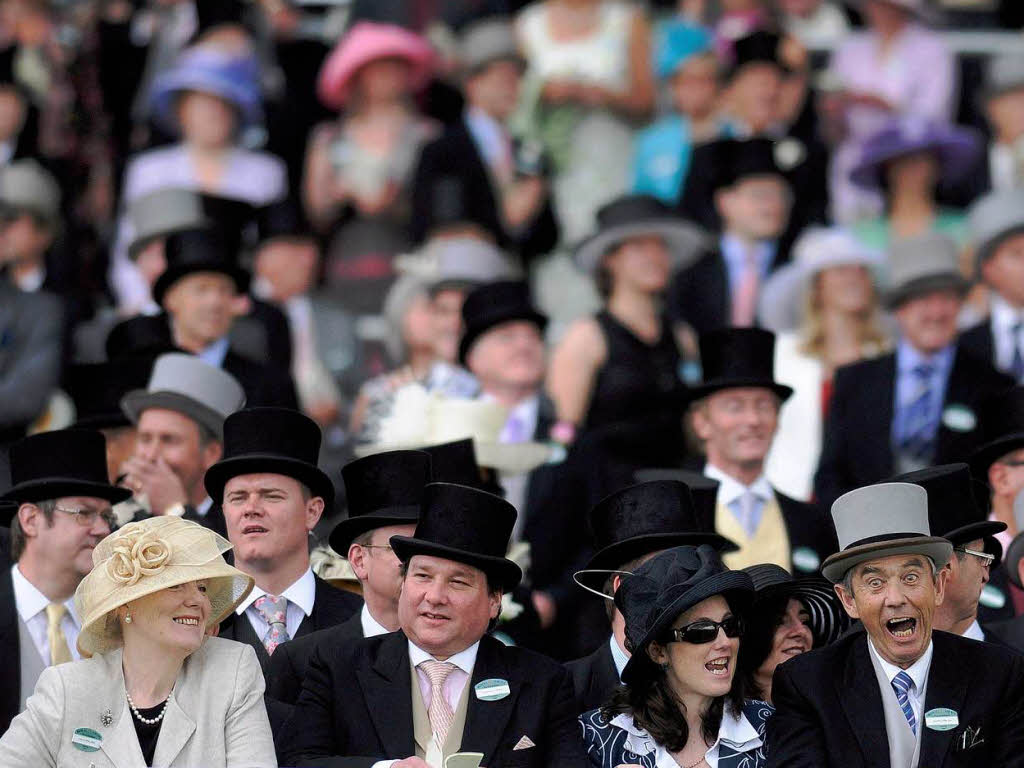 Denn ohne Hut geht in Ascot gar nichts... Denn ohne Hut geht in Ascot gar nichts...