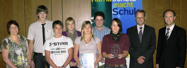 Den hchsten Preis holten Schler der Waldshuter Wirtschaftsgymnasiums   | Foto: Herbst