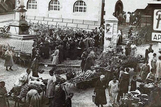 Markt auf dem Weg zu den Wurzeln