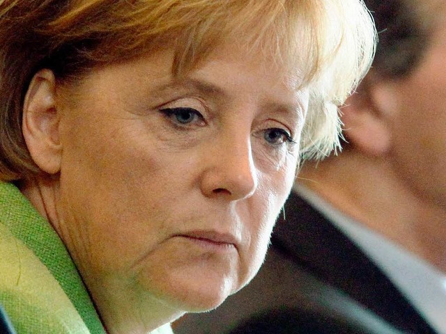 Bundeskanzlerin Angela Merkel.  | Foto: dpa