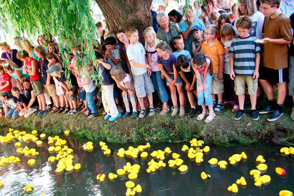 Entenrennen und Afterwork-Party in Ettenheim