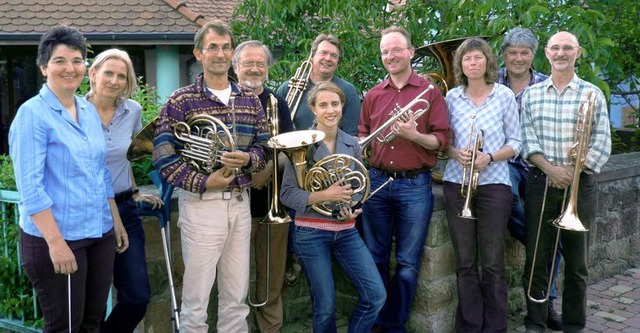 Das Blechblser-Ensemble Brasso Continuo.  | Foto: PRIVAT