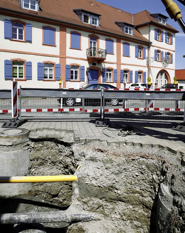 Das sieht noch nicht nach einer Querun... aber komfortabler fr     Fugnger.   | Foto: Christoph Breithaupt