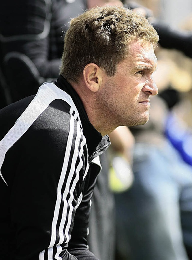 FVS-Trainer Rdiger Zahs zeigt sich zurckhaltend.   | Foto:  Faruk nver (A)
