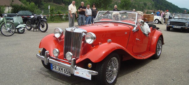 Zum Oldtimertreffen in Winden gehrte auch eine Ausfahrt.   | Foto: Verein