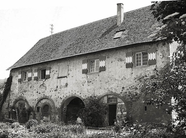 Das alte Schloss in Heimbach in einer historischen Aufnahme  | Foto: Chronik