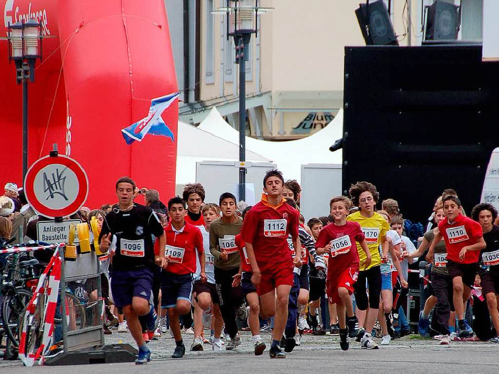 Impressionen vom 1. Emmendinger Stadtlauf