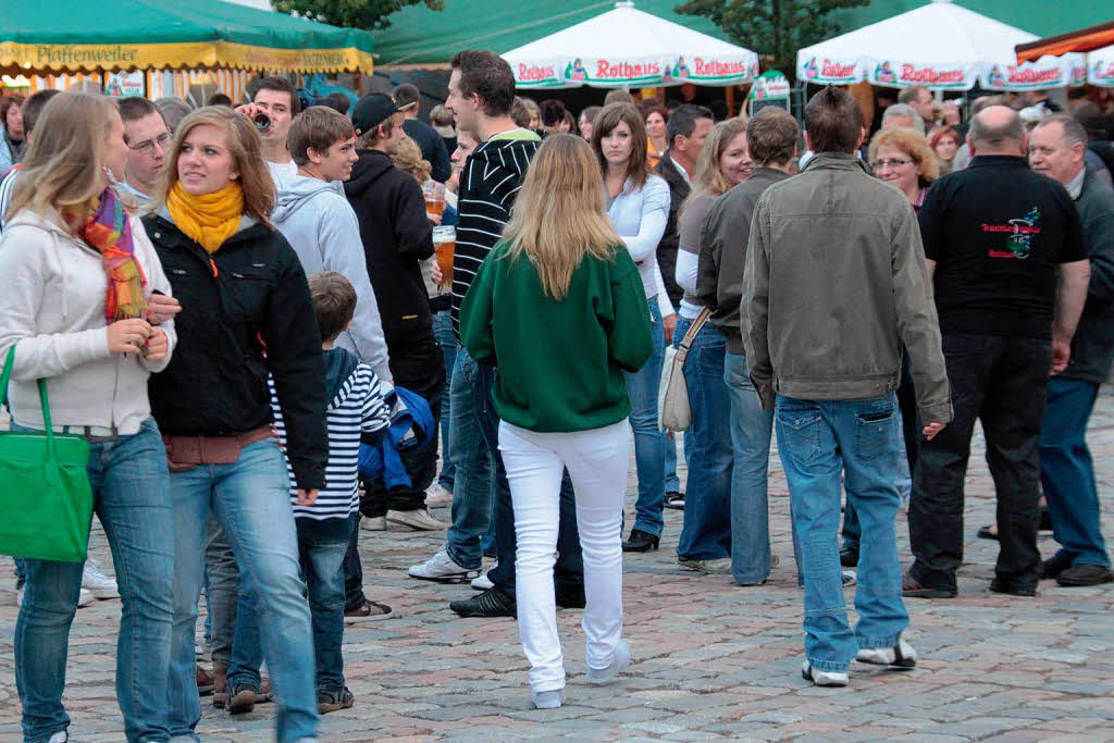 Trotz Wetterkapriolen: Beim Dorffest in Grafenhausen  war die Stimmung an beiden Festtagen gut