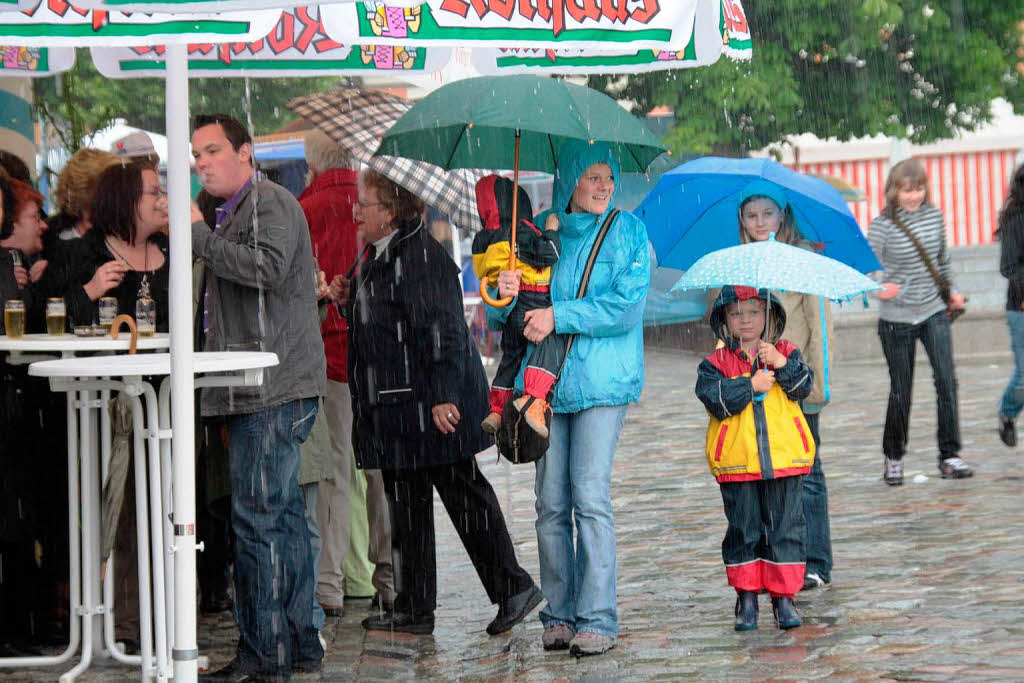 Trotz Wetterkapriolen: Beim Dorffest in Grafenhausen war die Stimmung an beiden Festtagen gut