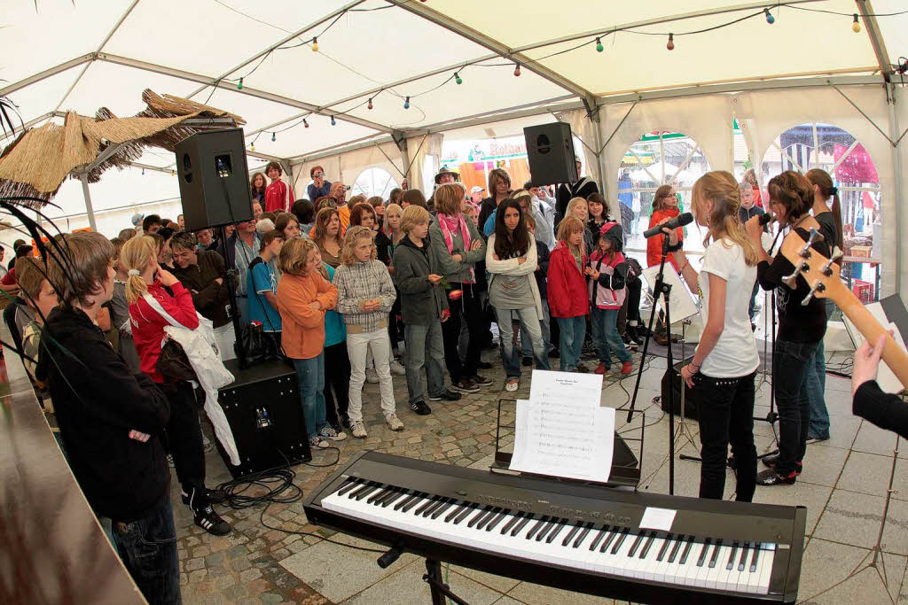 Trotz Wetterkapriolen: Beim Dorffest in Grafenhausen war die Stimmung an beiden Festtagen gut