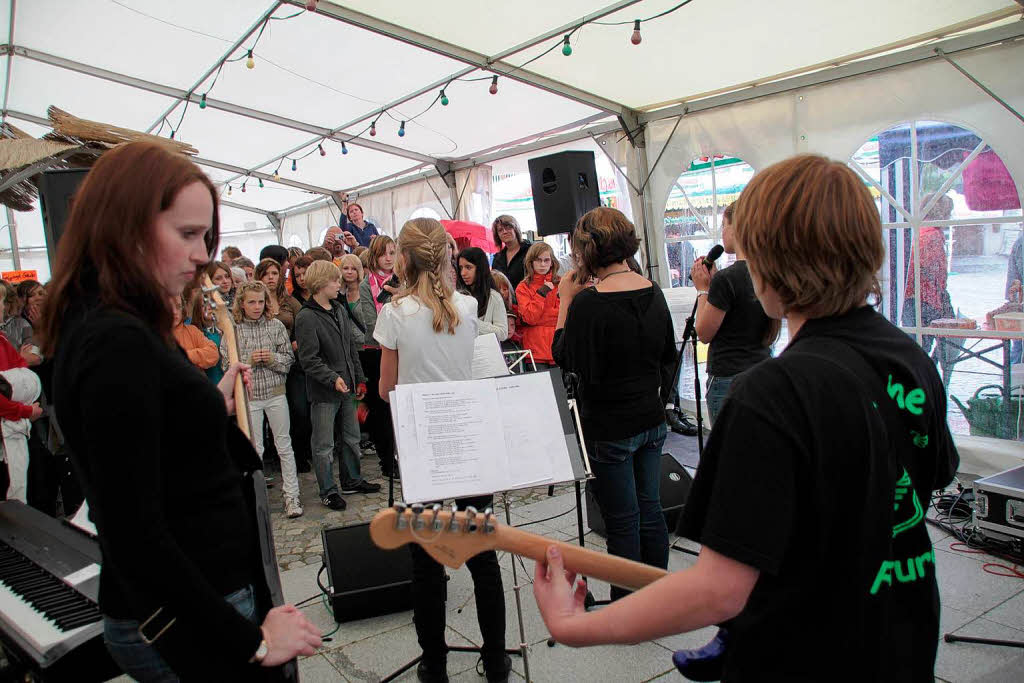 Trotz Wetterkapriolen: Beim Dorffest in Grafenhausen war die Stimmung an beiden Festtagen gut