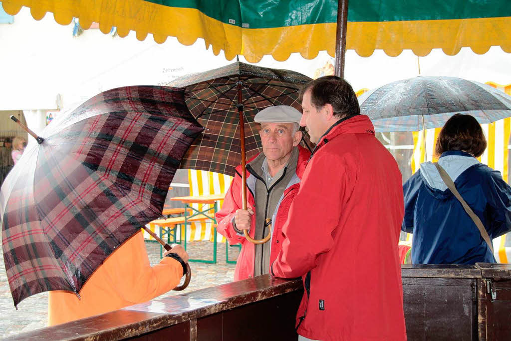 Trotz Wetterkapriolen: Beim Dorffest in Grafenhausen war die Stimmung an beiden Festtagen gut