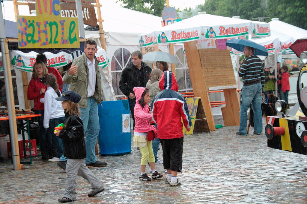 Trotz Wetterkapriolen: Beim Dorffest in Grafenhausen war die Stimmung an beiden Festtagen gut