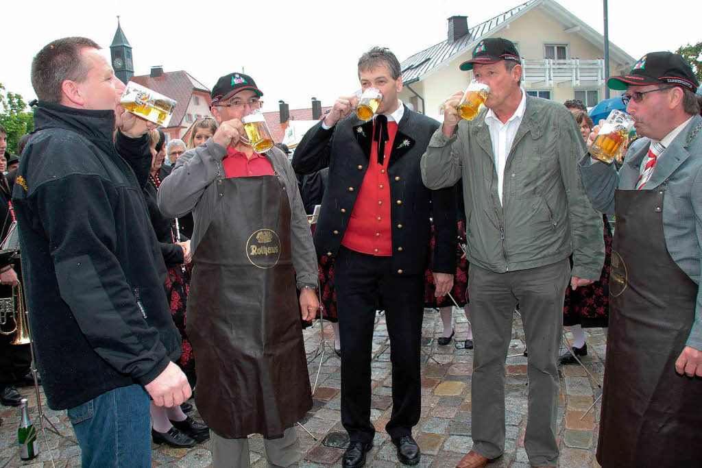 Trotz Wetterkapriolen: Beim Dorffest in Grafenhausen war die Stimmung an beiden Festtagen gut