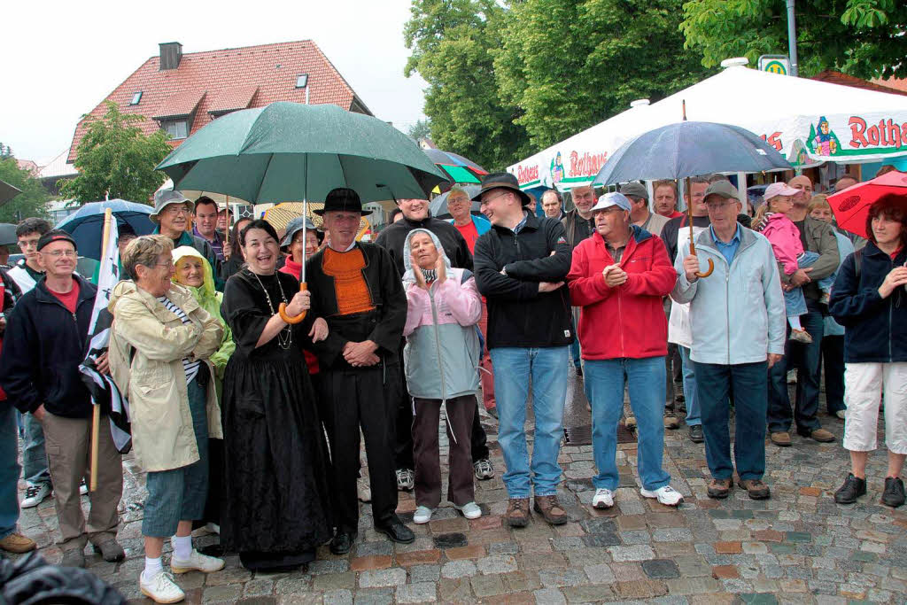 Trotz Wetterkapriolen: Beim Dorffest in Grafenhausen war die Stimmung an beiden Festtagen gut