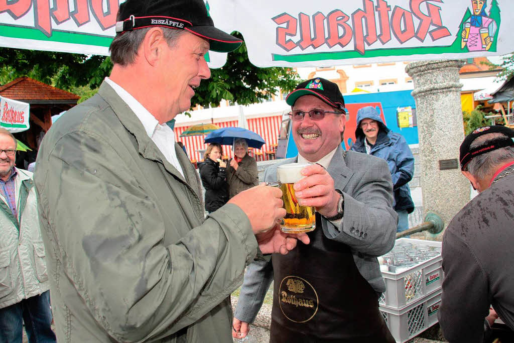 Trotz Wetterkapriolen: Beim Dorffest in Grafenhausen war die Stimmung an beiden Festtagen gut