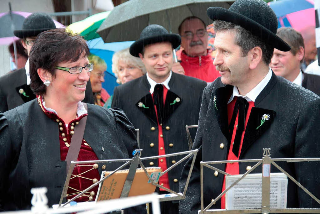 Trotz Wetterkapriolen: Beim Dorffest in Grafenhausen war die Stimmung an beiden Festtagen gut