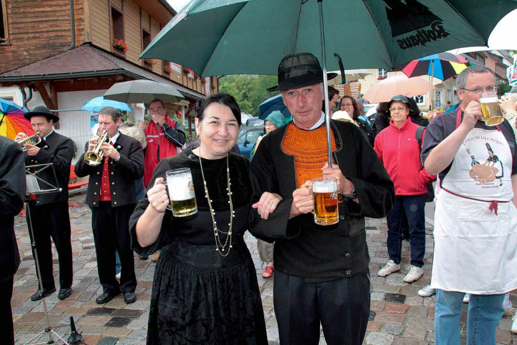 Trotz Wetterkapriolen: Beim Dorffest in Grafenhausen war die Stimmung an beiden Festtagen gut