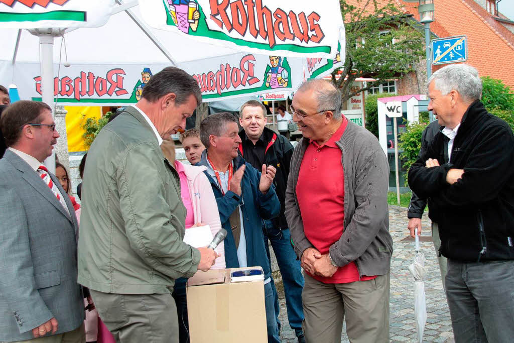 Trotz Wetterkapriolen: Beim Dorffest in Grafenhausen war die Stimmung an beiden Festtagen gut