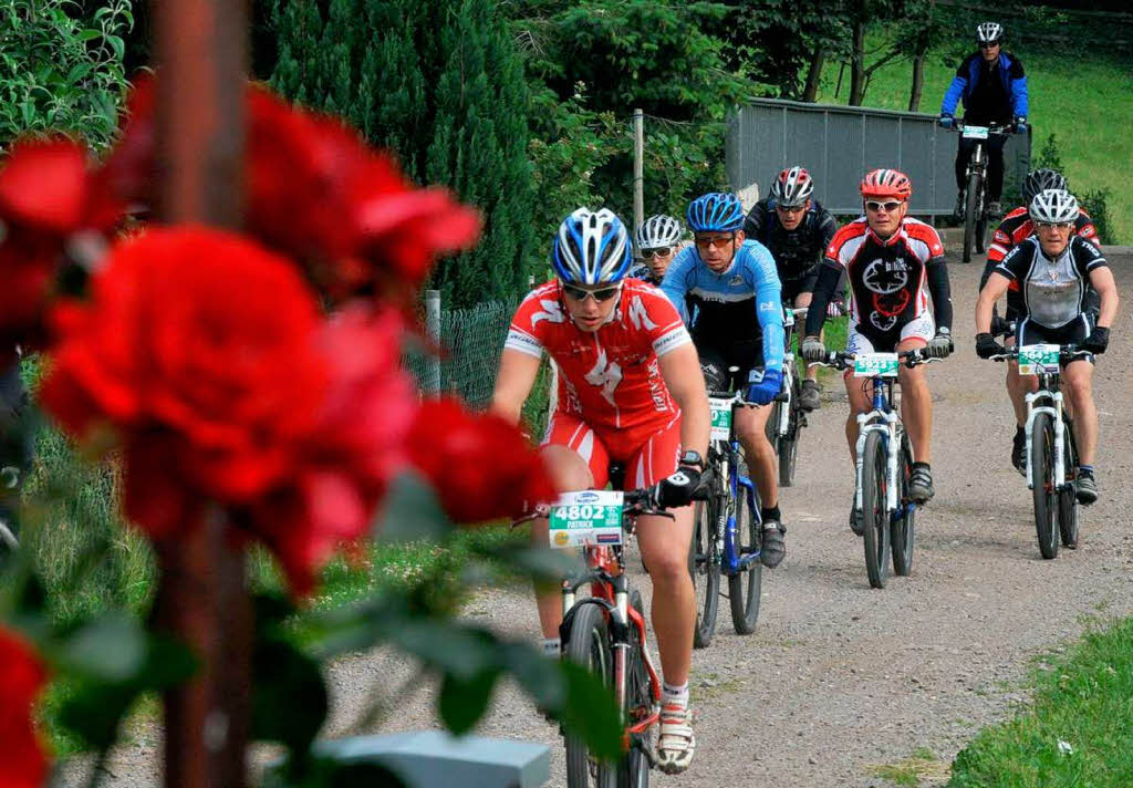 Auf der Strecke vom Black Forest Ultra Bike in und um Kirchzarten