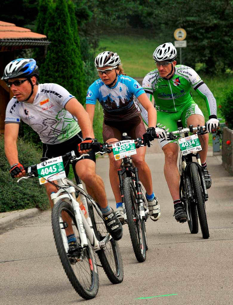 Auf der Strecke vom Black Forest Ultra Bike in und um Kirchzarten