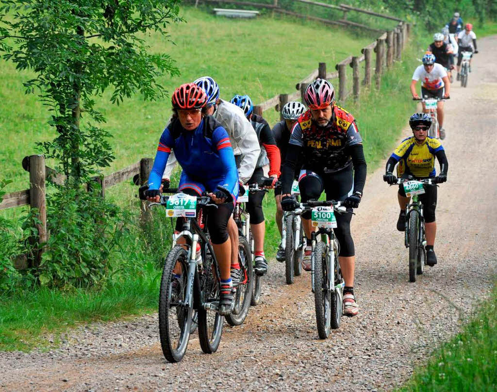 Auf der Strecke vom Black Forest Ultra Bike in und um Kirchzarten