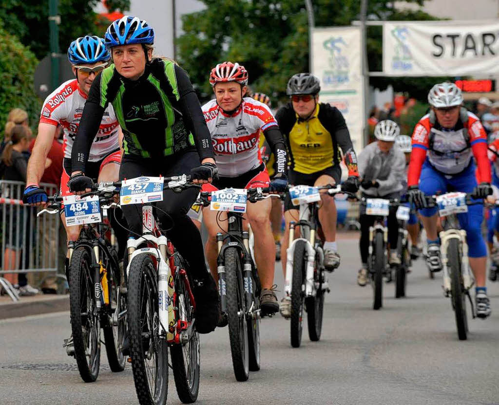 Auf der Strecke vom Black Forest Ultra Bike in und um Kirchzarten