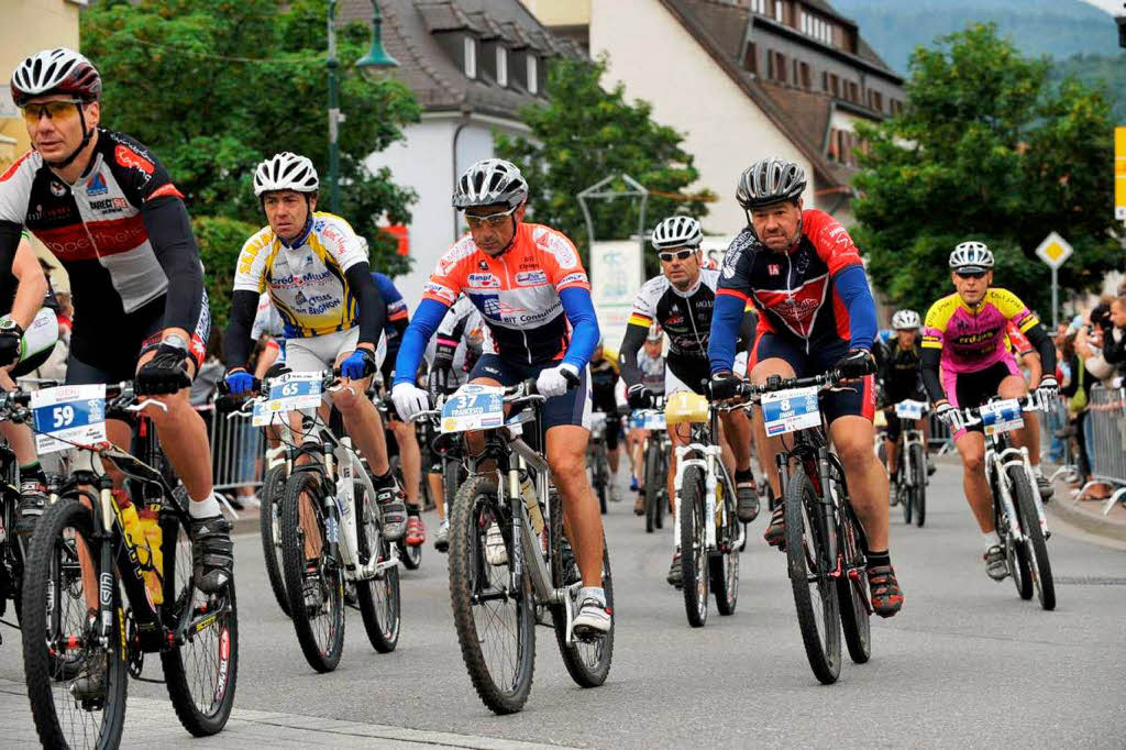 Auf der Strecke vom Black Forest Ultra Bike in und um Kirchzarten