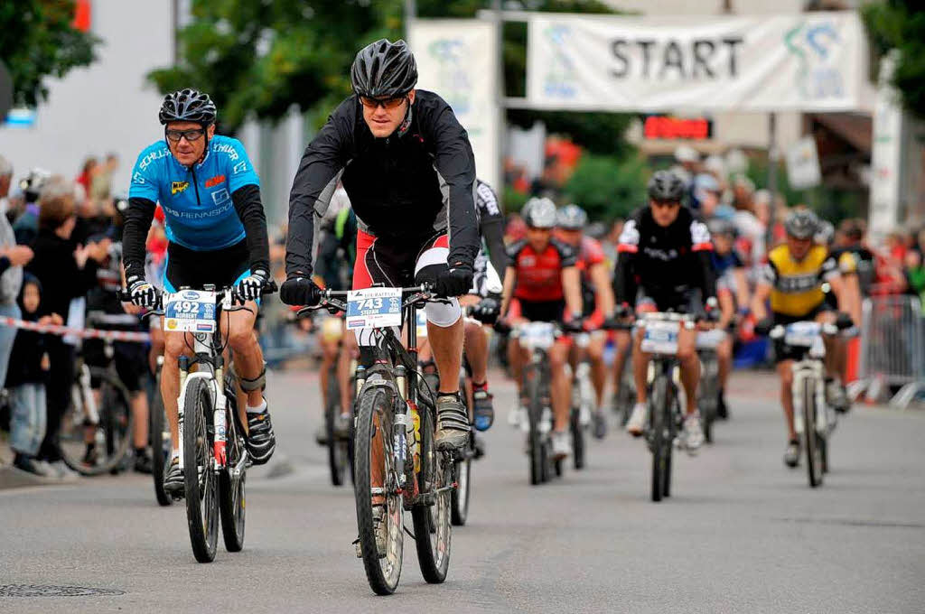 Auf der Strecke vom Black Forest Ultra Bike in und um Kirchzarten