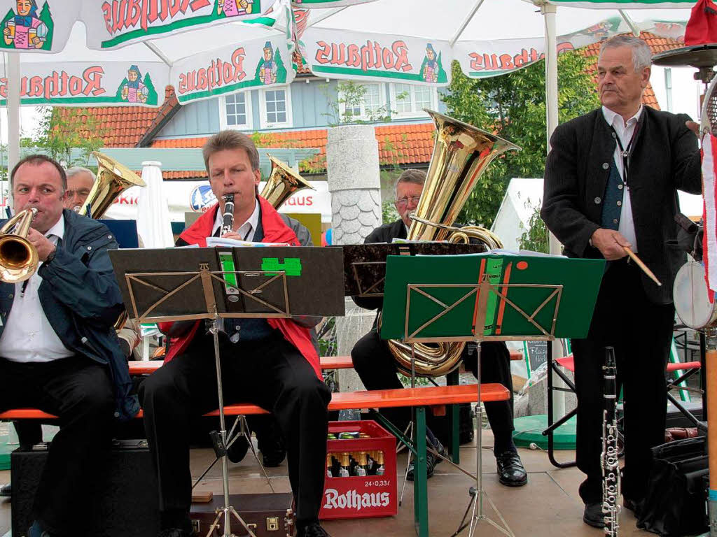 Trotz Wetterkapriolen: Beim Dorffest in Grafenhausen war die Stimmung an beiden Festtagen gut