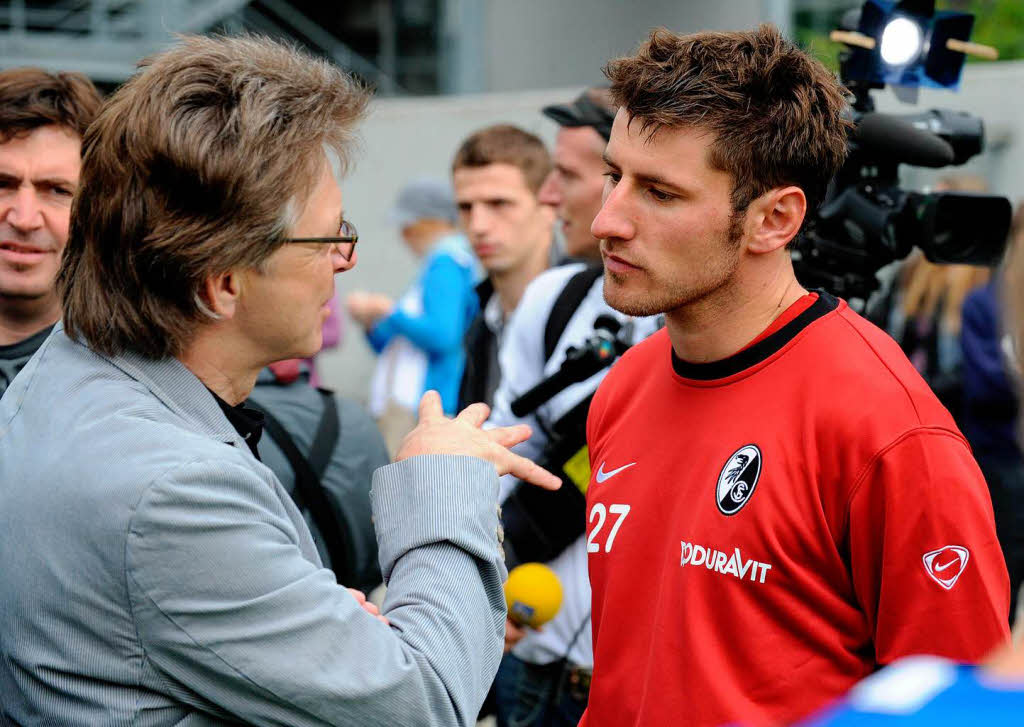 Trainingsauftakt des SC Freiburg.