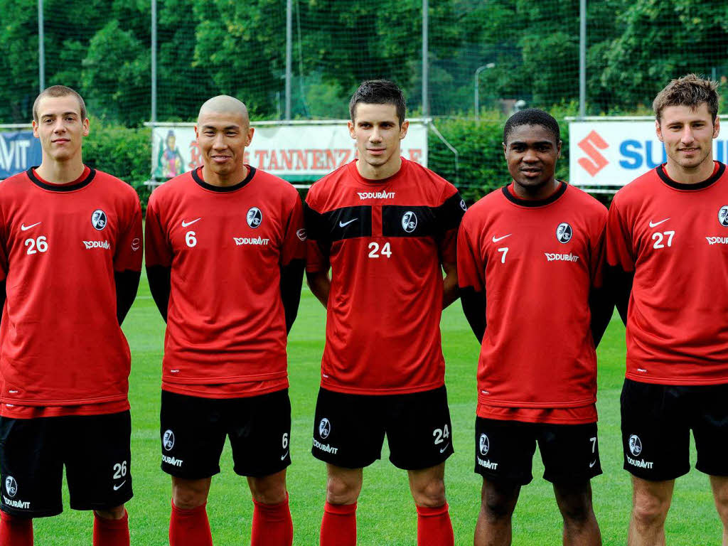 Trainingsauftakt des SC Freiburg.