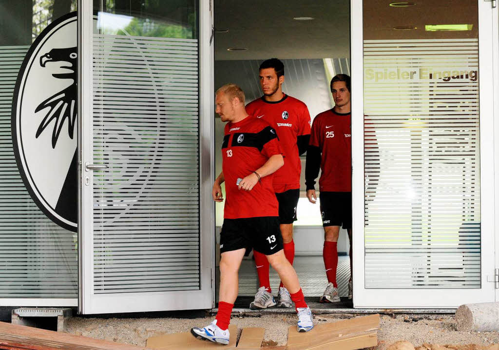 Trainingsauftakt des SC Freiburg.