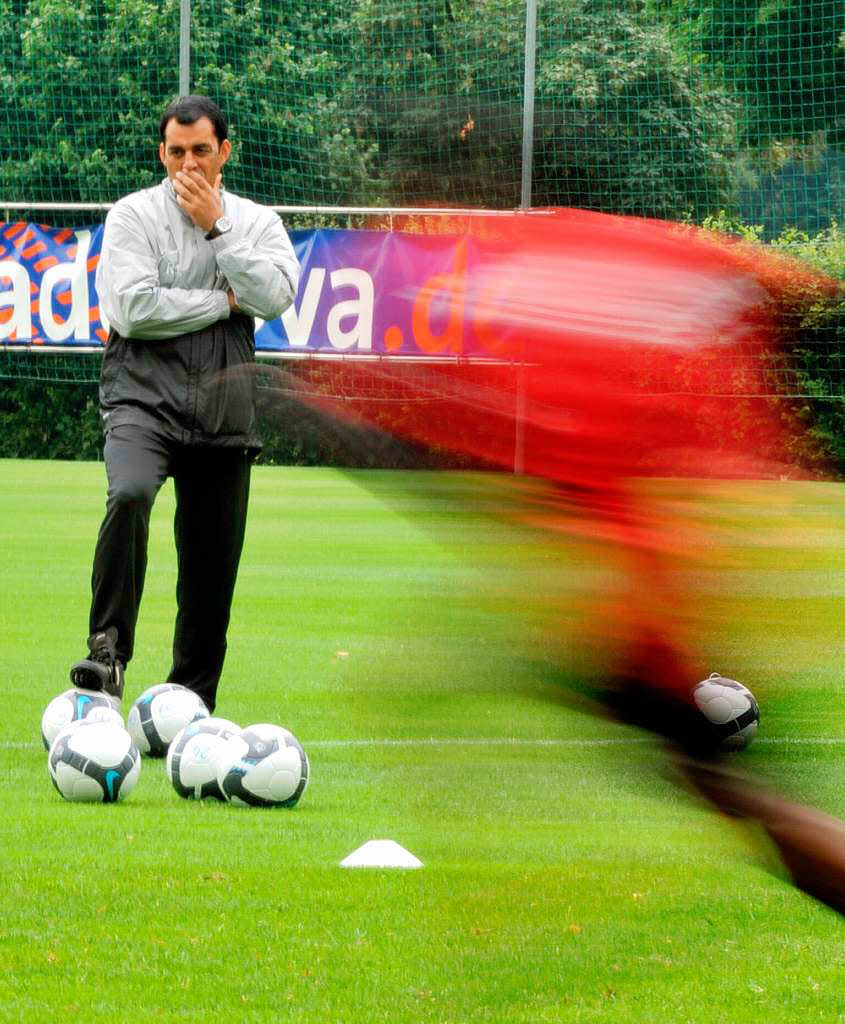 Trainingsauftakt des SC Freiburg.