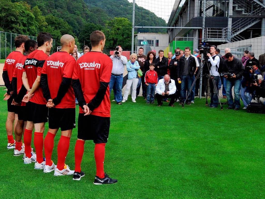 Trainingsauftakt des SC Freiburg.