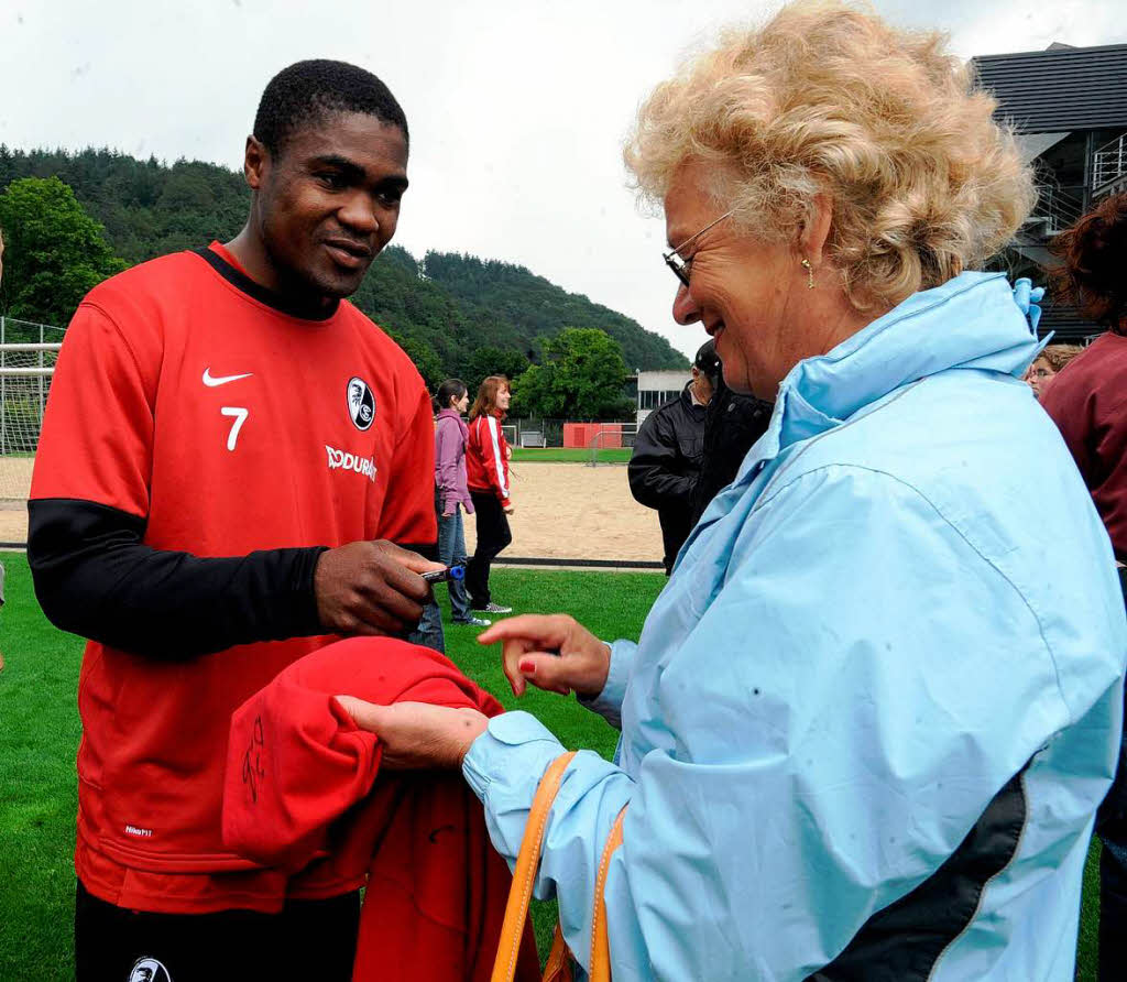 Trainingsauftakt des SC Freiburg.