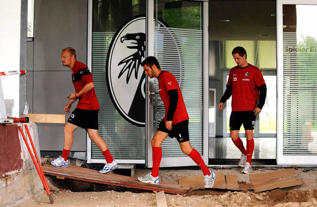 Trainingsauftakt des SC Freiburg.