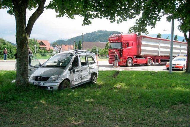 Schwerer Unfall am Schiebrckle