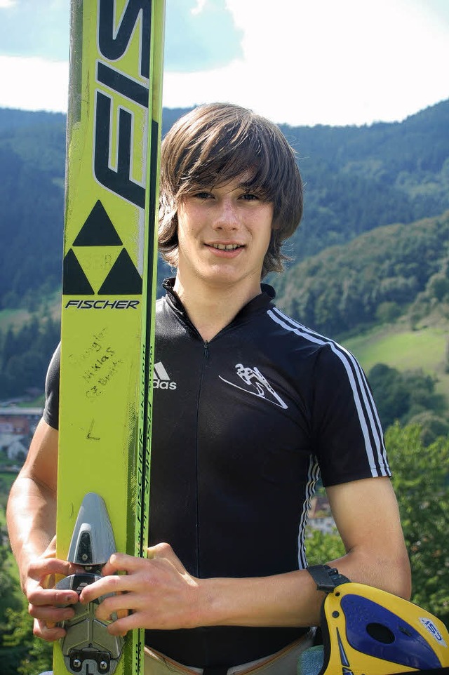 Sieger in Bad  Griesbach: Niklas Wangler von der SZ Breitnau  | Foto: ju